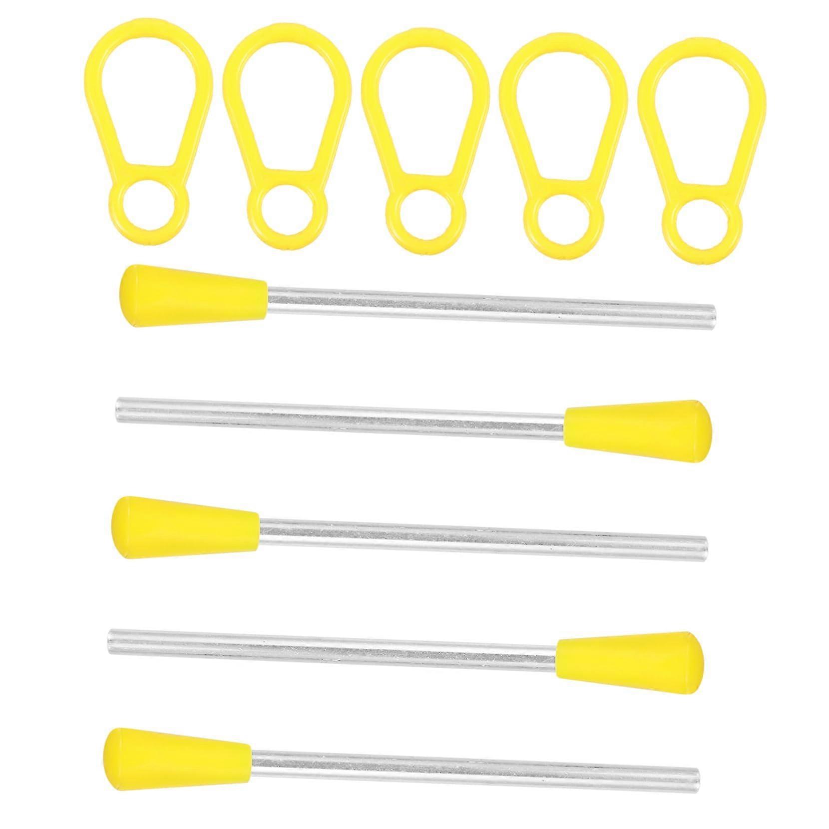 Triangle Mallet Set 10pcs Durable Iron Beater for Percussion Instruments and Music Class