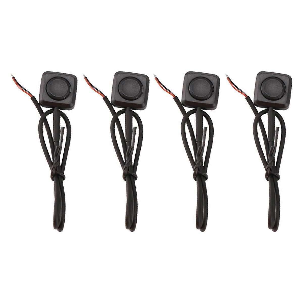 4 Pcs Momentary Switch Momentary Push Button ON Off Switch 12V 24V