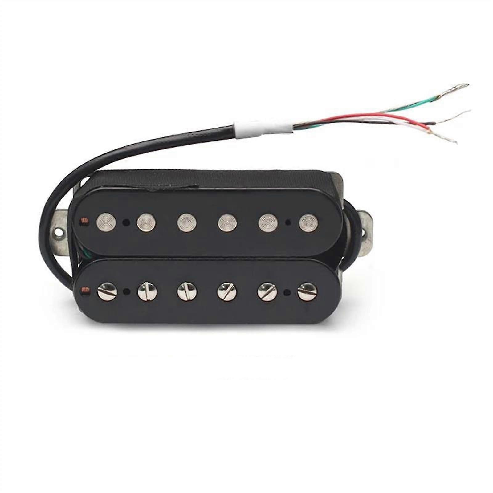 Electric Guitar Humbucker Pickup Alnico 2 Neck with Coil Split Solid Nickel Pole Pieces