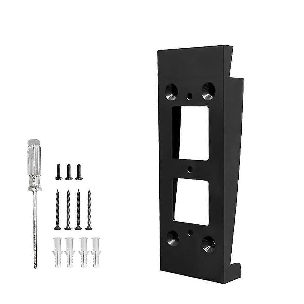 Video Doorbell Mount for Blink with Tool Angle Adjustment, Weatherproof and AntiTheft Bracket, Black