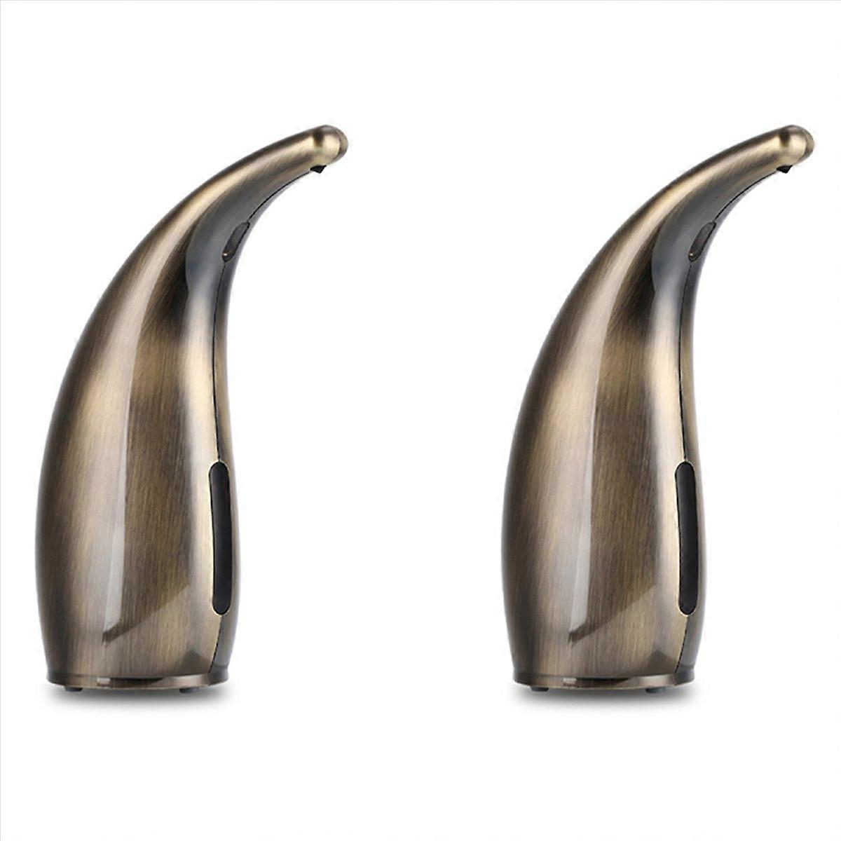 300Ml Automatic Touchless Soap Dispenser,for Kitchen Bathroom Bronze