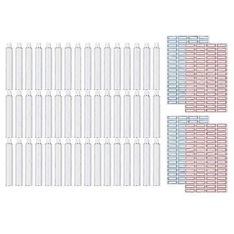 48 Pcs Empty Paint Tubes 20Ml Paint Tubes for Making Paint and Store