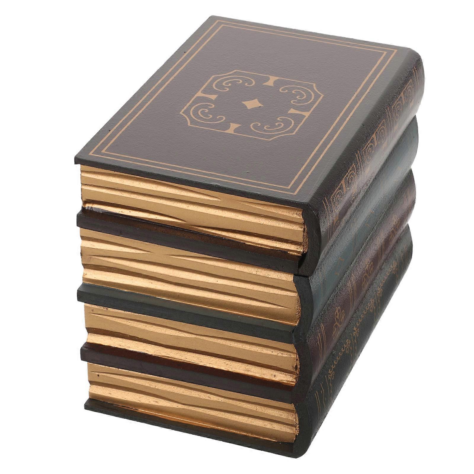 Fake Book Decorative Storage Box for Home Office Shelf Use