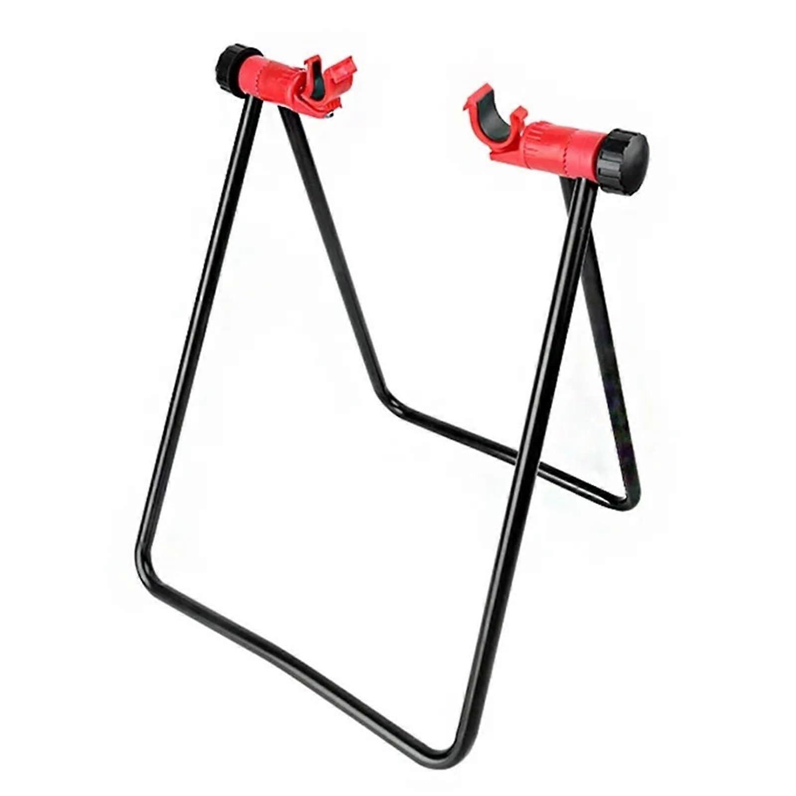 Bike  Stand Adjustable Height Foldable Bicycle Maintenance Rack Sturdy Frame for Home Use