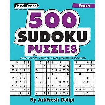 500 Sudoku-puzzels: Groot boek met 500 deskundige Sudoku-puzzels