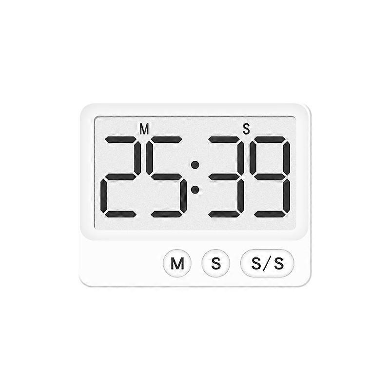 Kitchen Timer Digital Cooking Timer Magnetic Suction Countdown LCD Large Screen Digital Reminder Timer Study Countdown Timer
