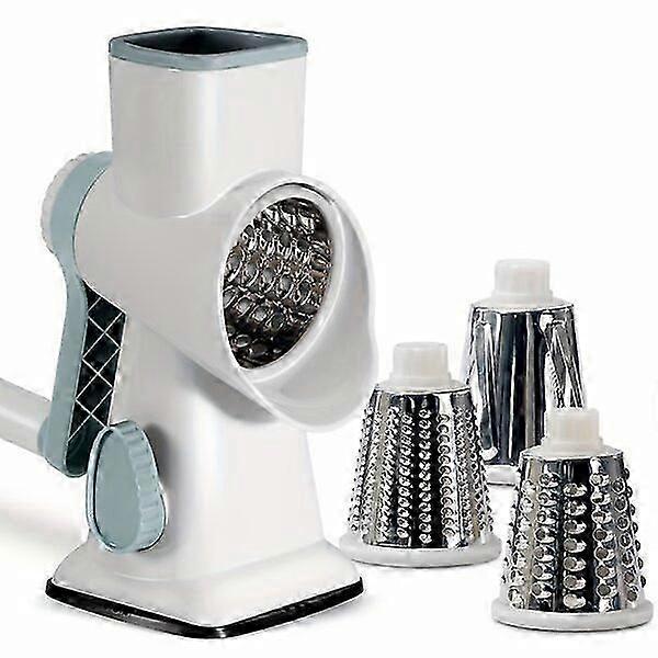 Vegetable Slicer Set with Interchangeable Blades for Salad Preparation and Ingredient Processing