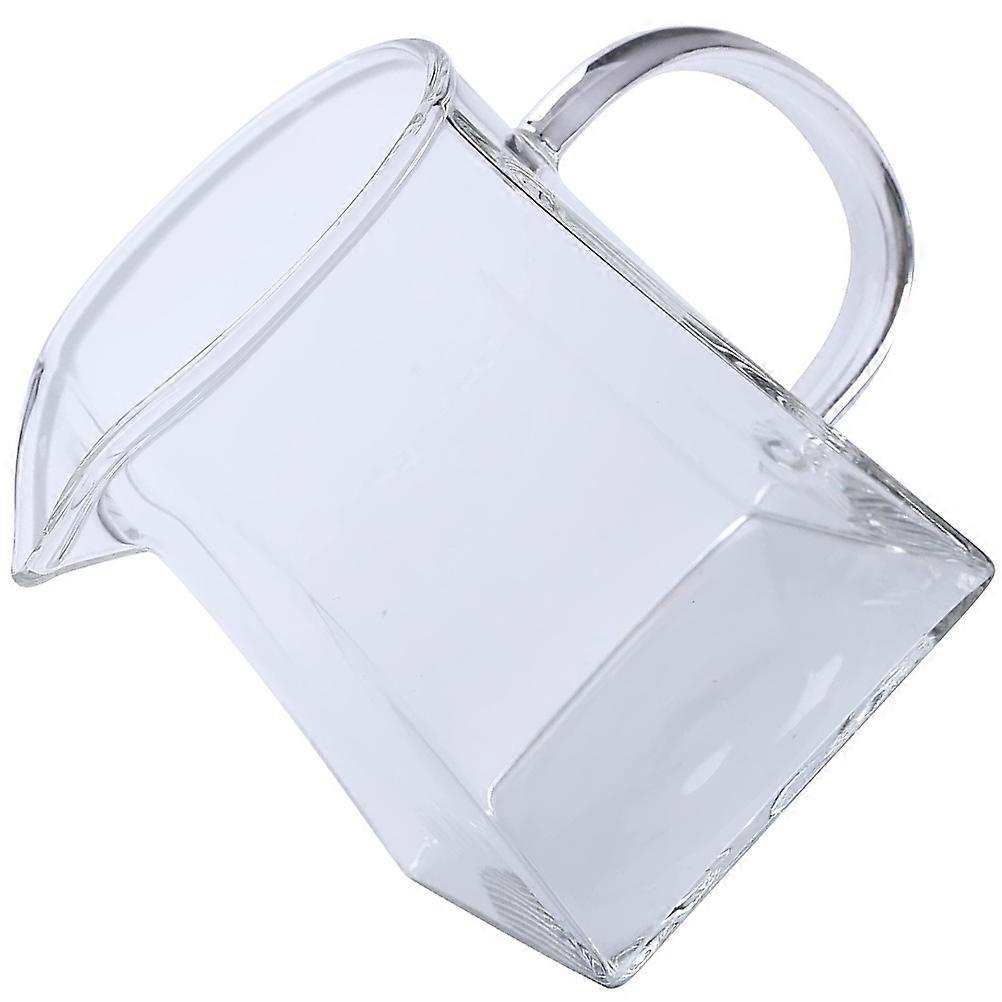 Tea Cup for Brewing with Side Handle 2Pcs Transparent Cups