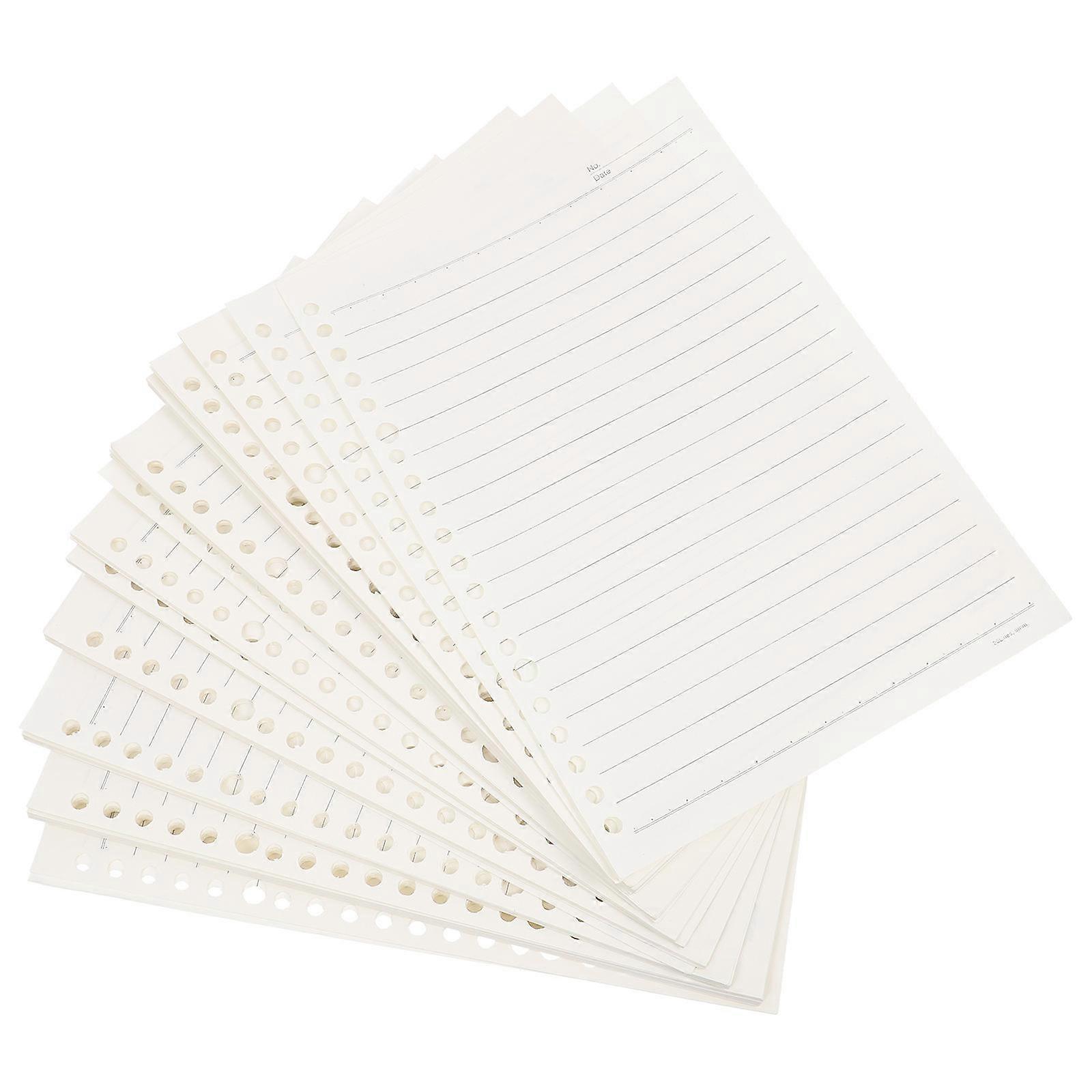 Loose-Leaf Replacement Paper for Writing Use A5 Notebook 150Pcs Refills
