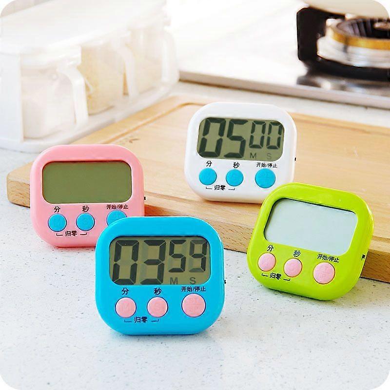 Electronic 118 Hamburger Timer, Kitchen Soup Cooking and Baking Timer, Learning Management Electronic Timer (White) bien869