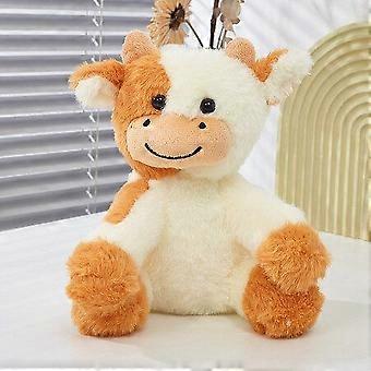 22CM Cute Cow Plush Stuffed Animal Doll - Soft, Cuddly Toy for Kids & Adults, Perfect Gift for Any Occasion!