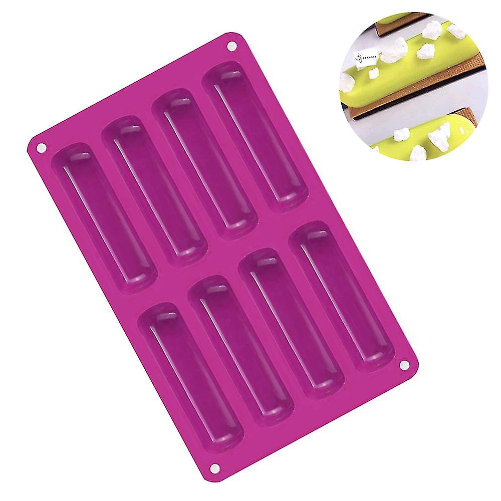 8-cavity Silicone Mold, Baking Mold For Making Chocolate, Cake