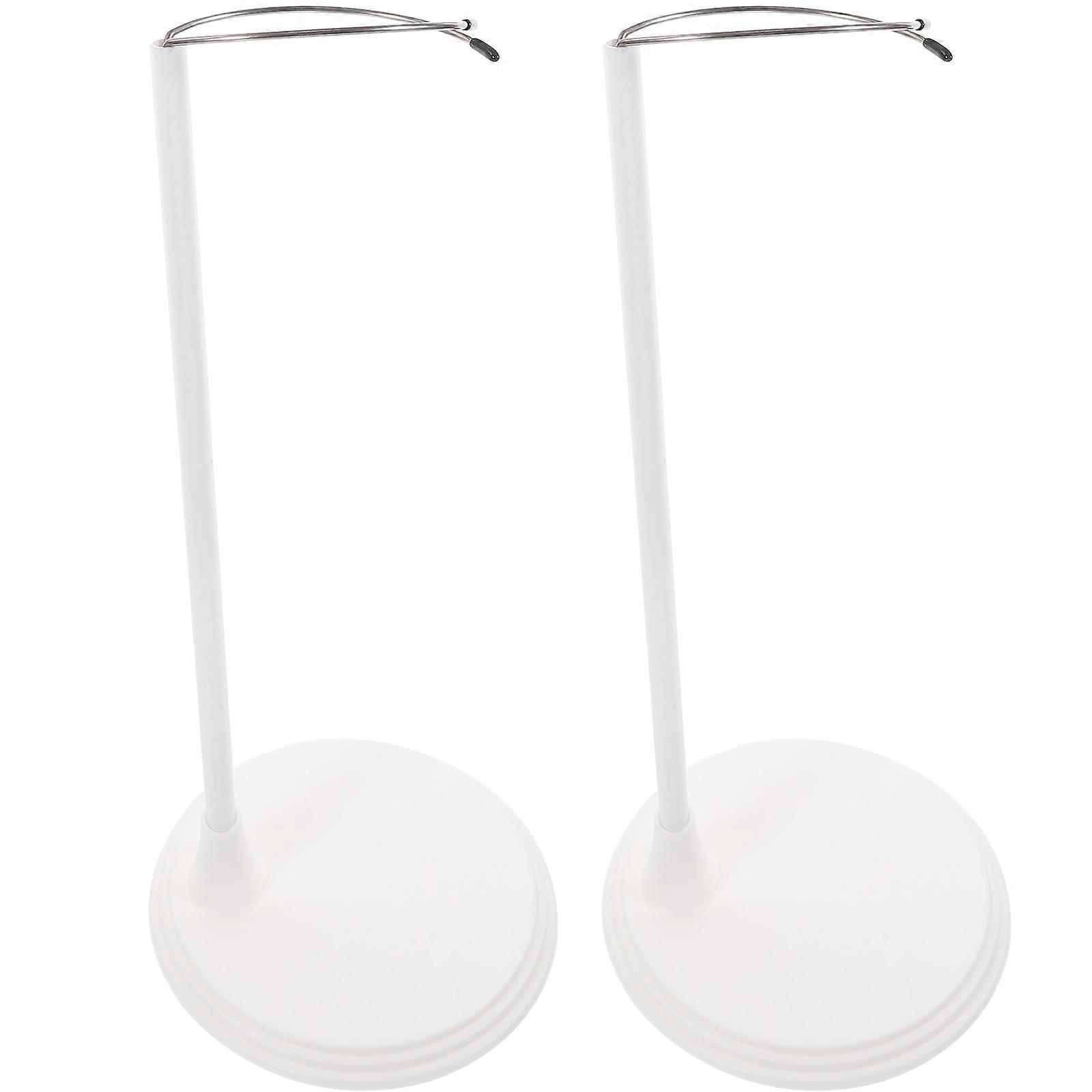 2pcs Doll Support Frame Adjustable Doll Stand Showcase Doll Standing Racks