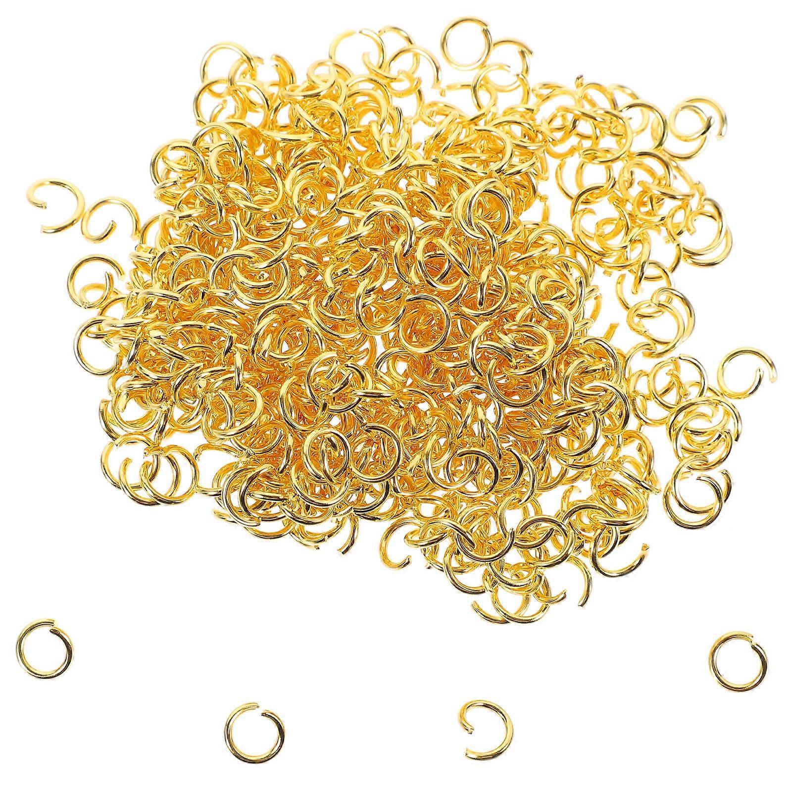 500pcs Jump Open Ring Materiale Smykker Gør Fund Halskæde Forbindelsesring DIY Materiale