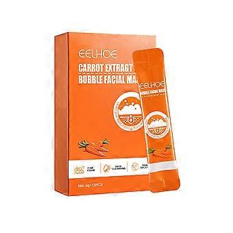 Reinigend schuimmasker met wortelextract, 12 x 4 g - Reinigt diep tegen meeTjes en verfijnt poriën, geschikt voor alle huidtypen
