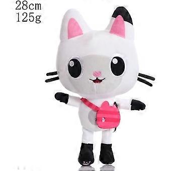 BWJ-2383 Dollhouse Gabby Plush Toy Mercat Cartoon Smiling Cat Car Cuddly Cat Dolls for Girls Gift