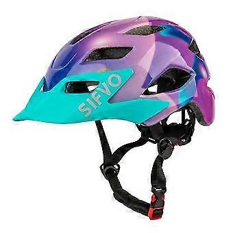 Luxora Casque de vélo enfants garçon fille vélo casque de cyclisme pour le vélo de route taille réglable 50-57cm