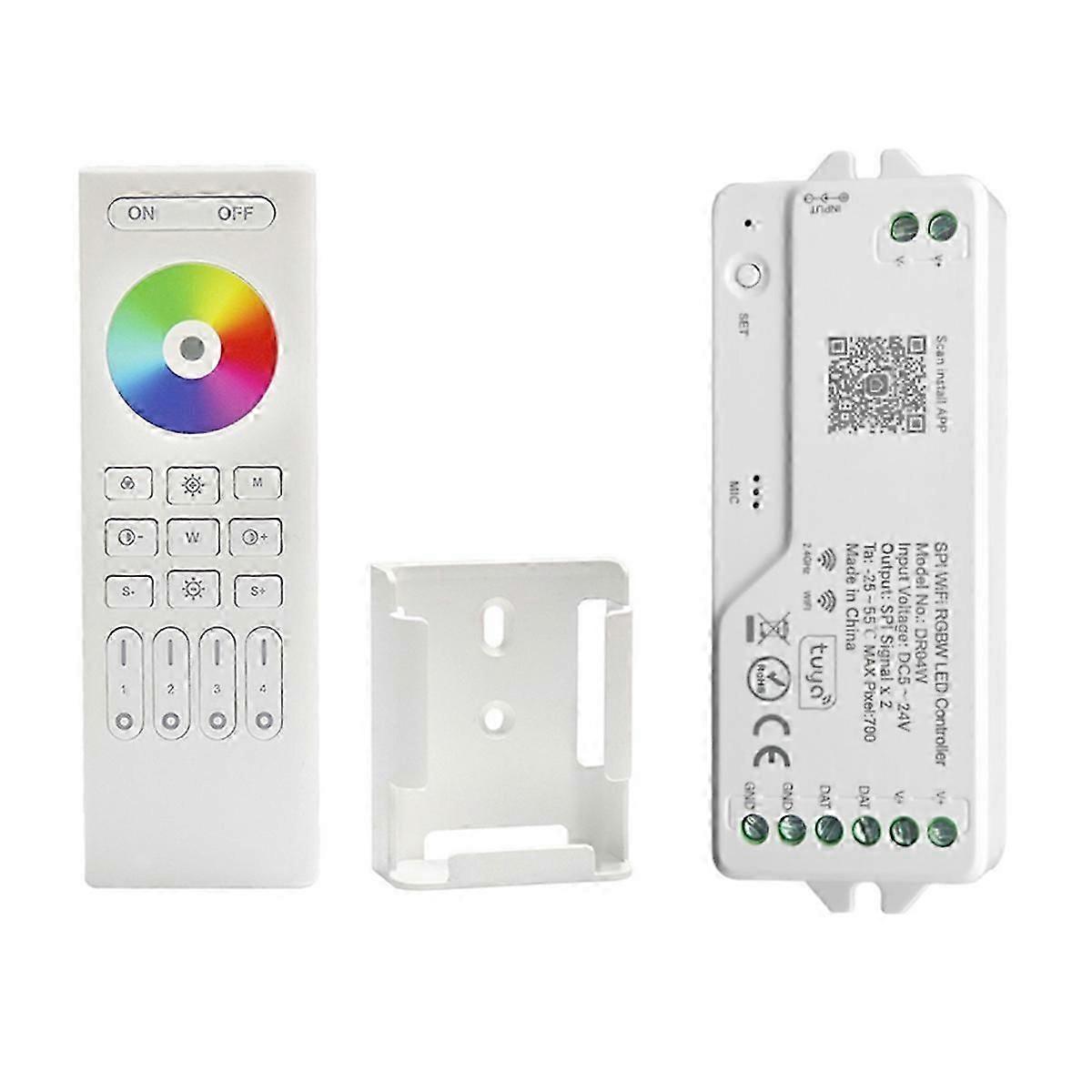 DR04W LED Controller Dimmer Work with Google Home Alexa