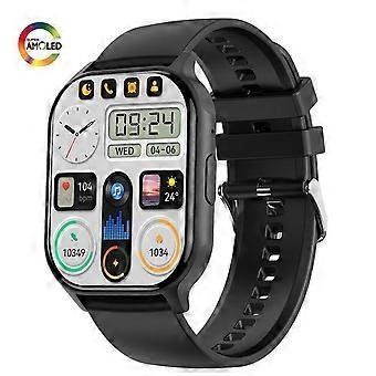 2,04 '' Bildschirm Smart Watch Erwachsene Bluetooth Anruf Fitness Tracker Wasserdichte Sport Smartwatch Erwachsene für IOS