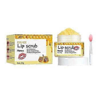 Hydraterende Honing Lip Scrub voor zachte, gladde lippen Exfolieert & Voorkomt Uitdroging