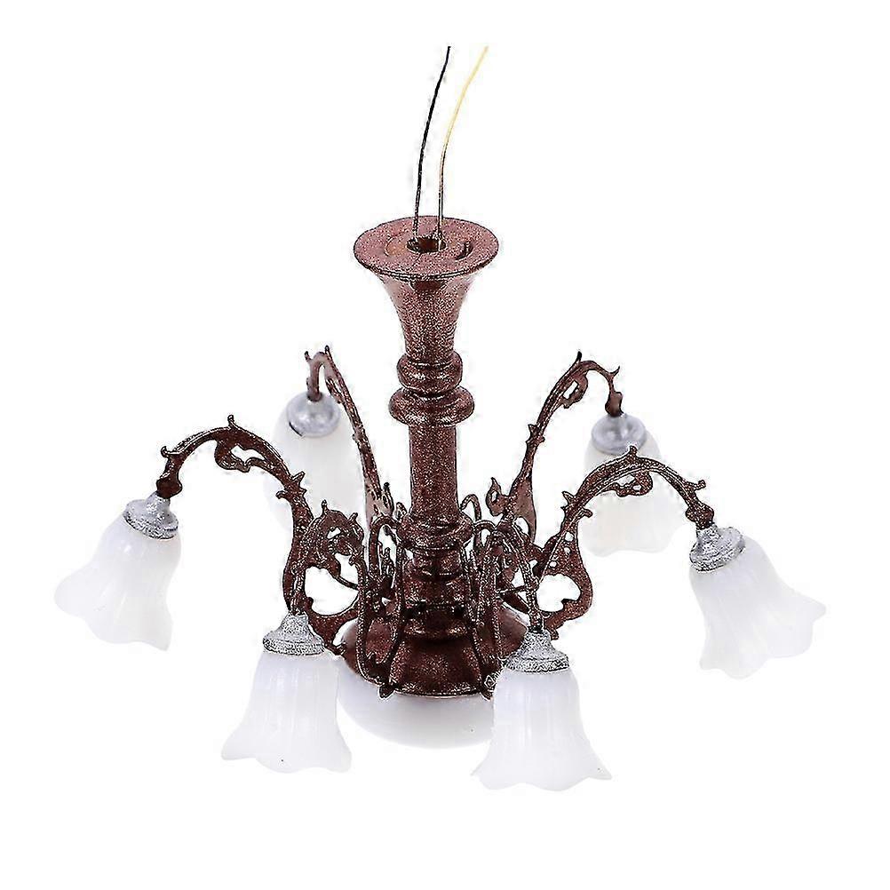Miniature Model Chandelier Tiny House Ceiling Lamp Sand Table Ceiling Light Model