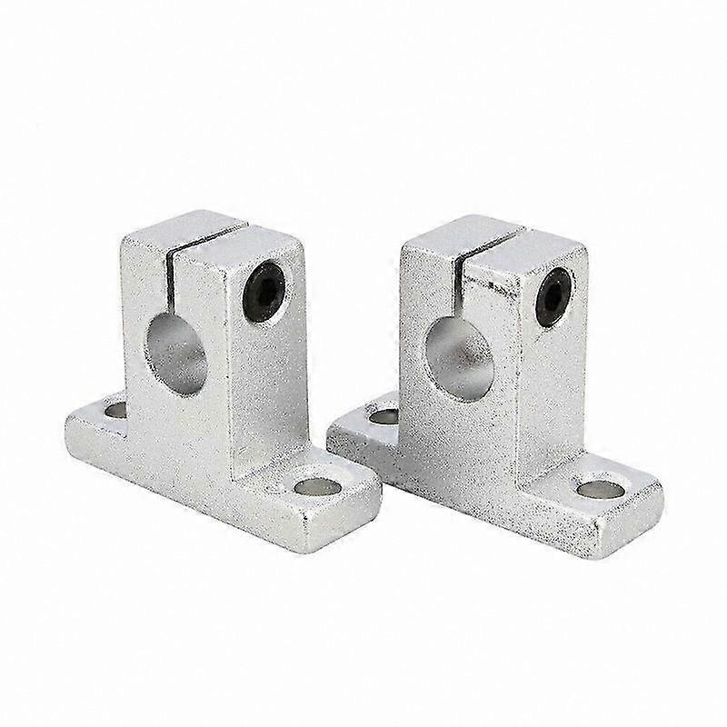 Stable Vertical Shaft Support, 2Pc SK10 Optical Axis Linear Rail Bracket Holder