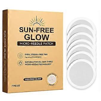 Parche autobronceador de microagujas para el cuerpo. No necesita exposición al sol.