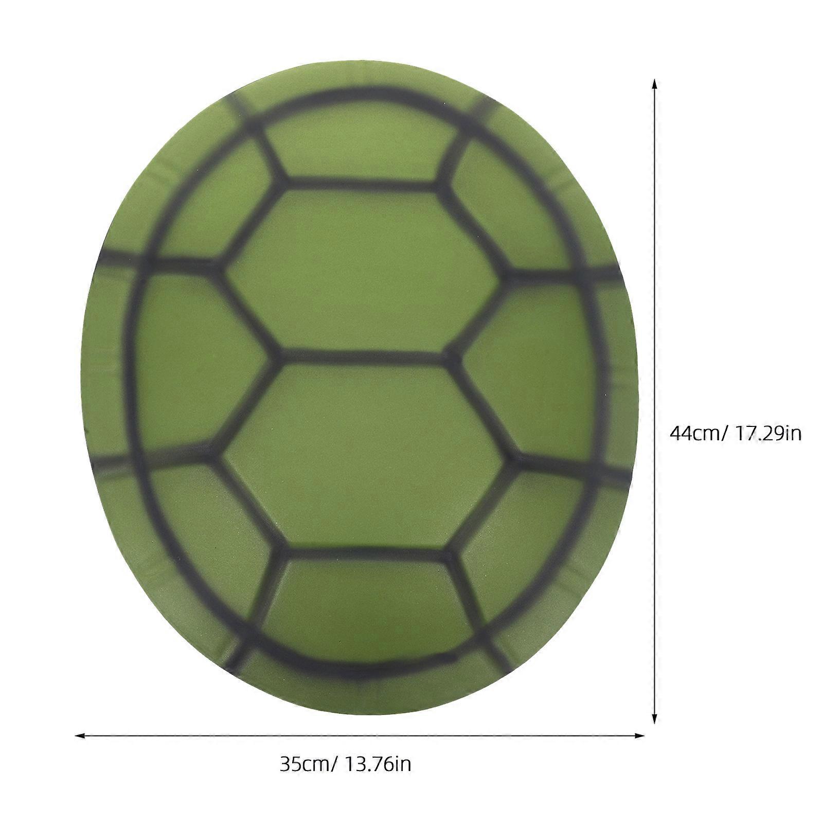 6Pcs Party Turtle Shell Decorations Novelty Turtle Shell Ornaments Performance Props