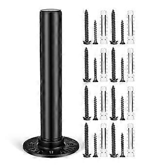 Wall Mounted Barbell Plate Rack Space-Saving Weight Plate Holder For Gym Home Durable Iron Construction Easy Installation