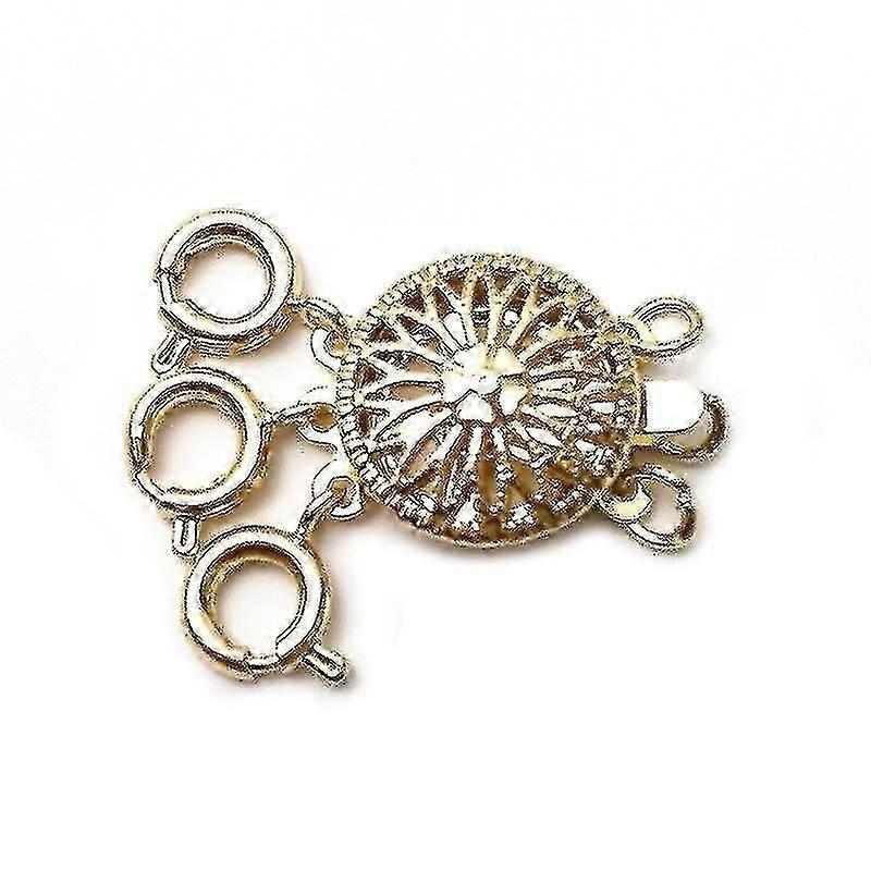 Multi Strands Clasps Layering Necklace Clasp Separator For Stackable Chains Diy