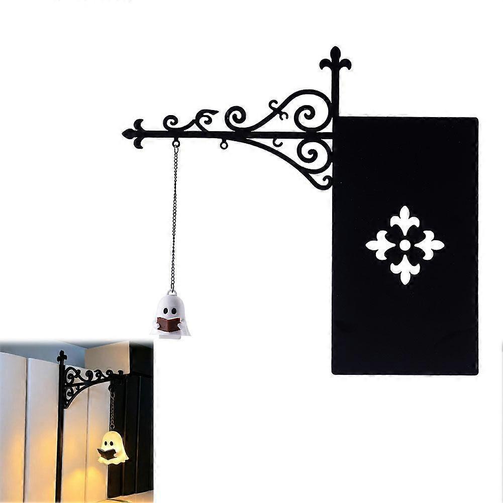 Halloween Ghost Pendent Library Lantern-Decorative Bookshelf