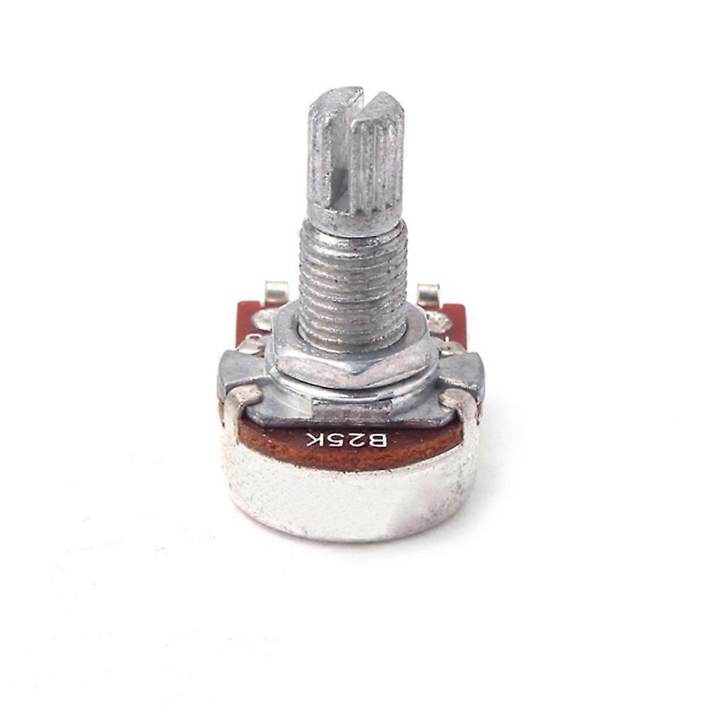 Guitar Potentiometer B25k Linear Function with Solder Lugs Multi Color