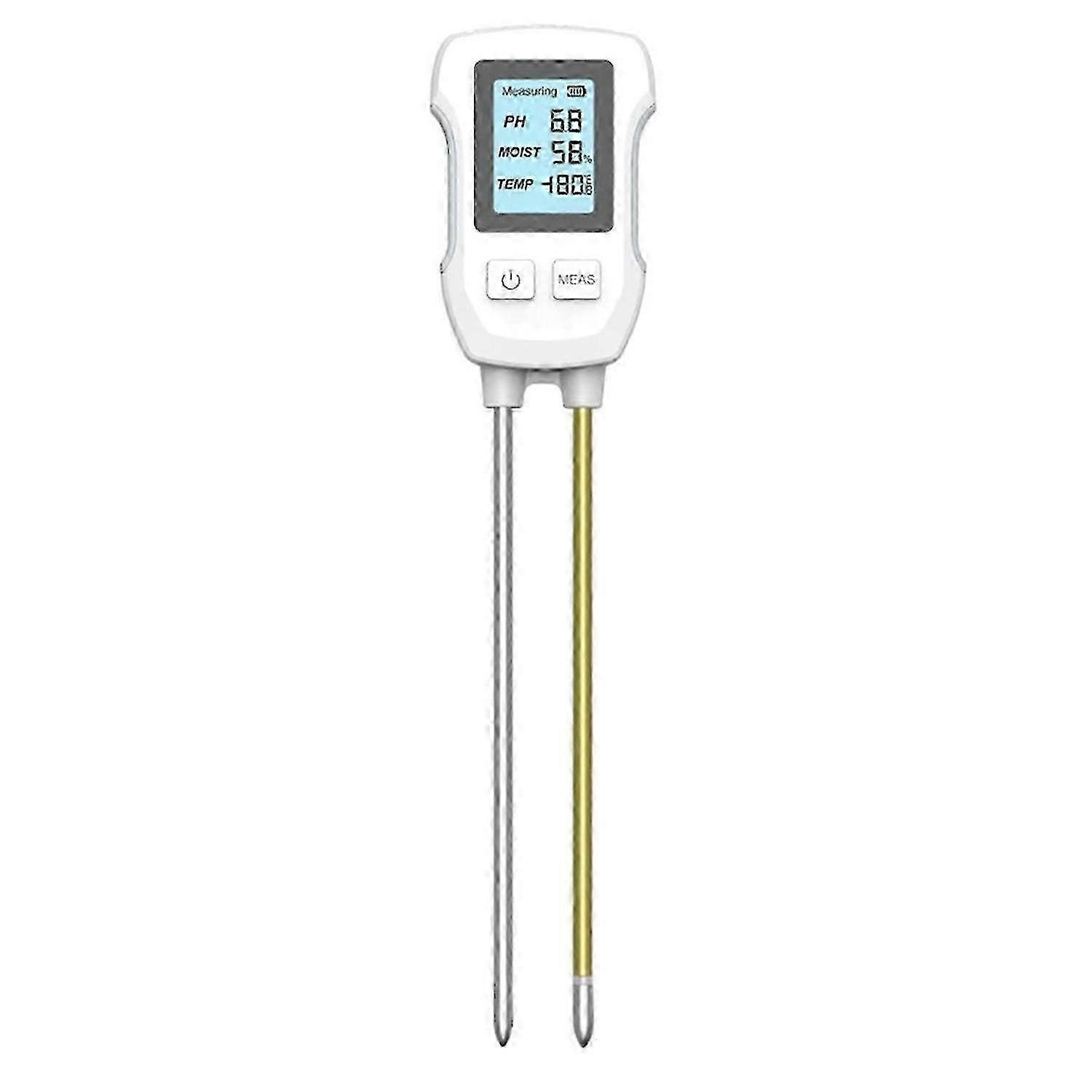 3In1 Soil PH Tester LCD Screen Soil Thermometer PH Temperature Meter
