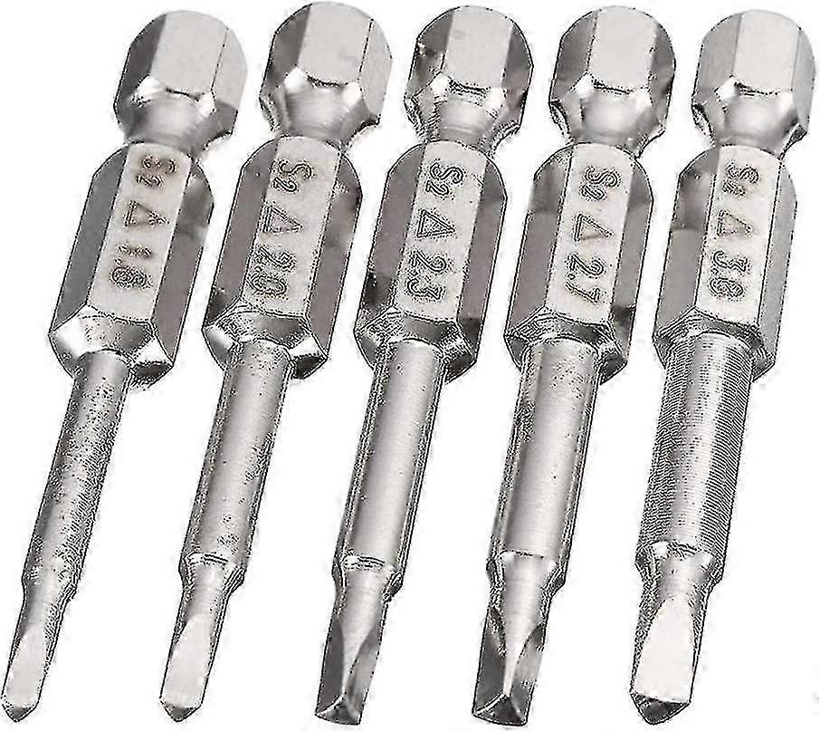 Magnetic Triangle Head Screwdriver Bits Set, S2 Steel Triangular Tip