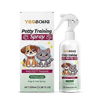 Yegbong Pet Toilet Training Spray: Training Cats And Dogs For Random Urination And Defecation Pet Toilet Training Spray