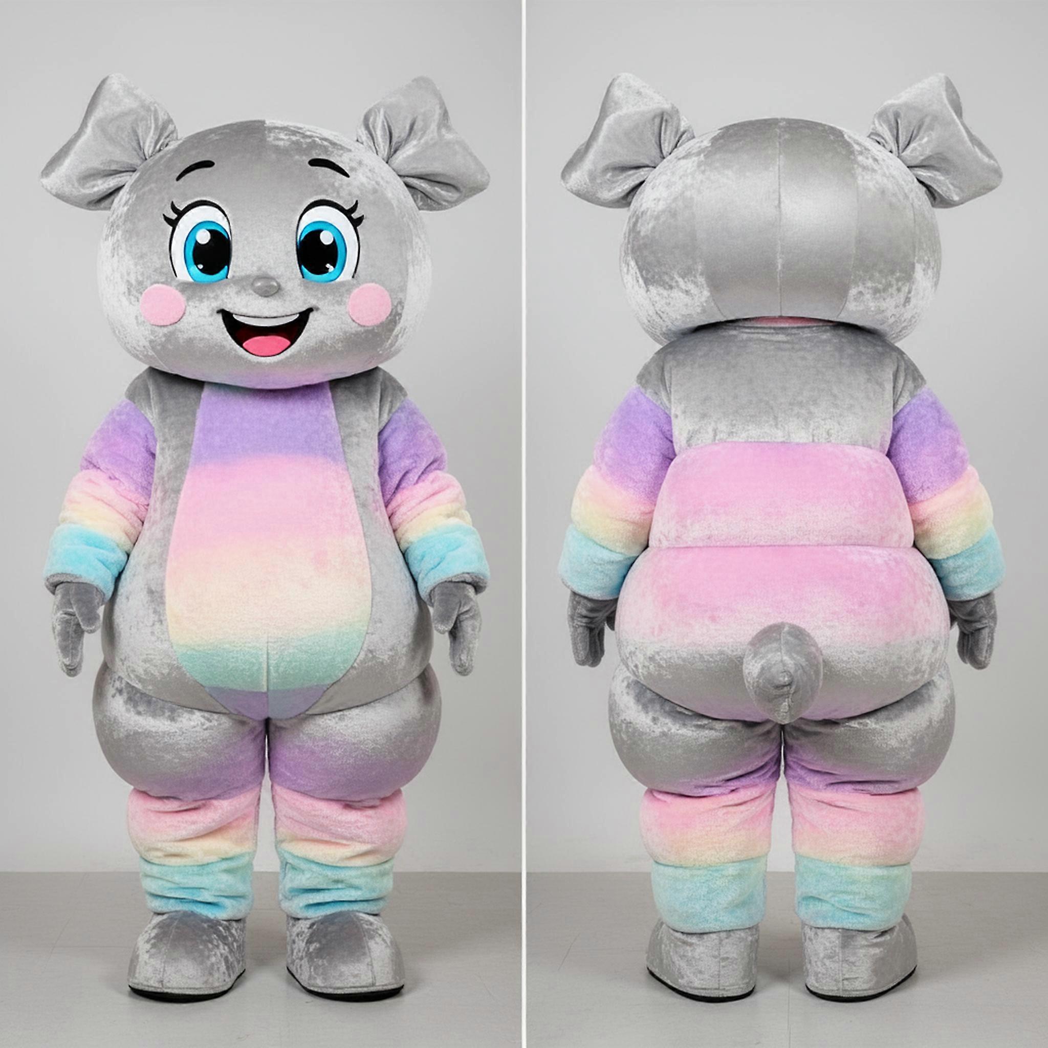 MASTICOT Silvery Shimmering Candy Mascot