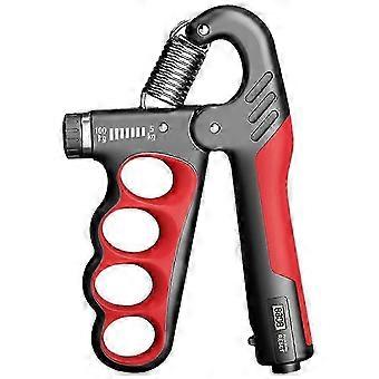 Red Adjustable Resistance Hand Gripper 5100KG Grip Strength Trainer for Wrist Forearm Workout with Nonslip Rubber