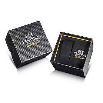 Festina Chrono Bike 2026 (46 mm) Vihreä kellotaulu/Ruostumattomasta teräksestä valmistettu ranneke F20754/3