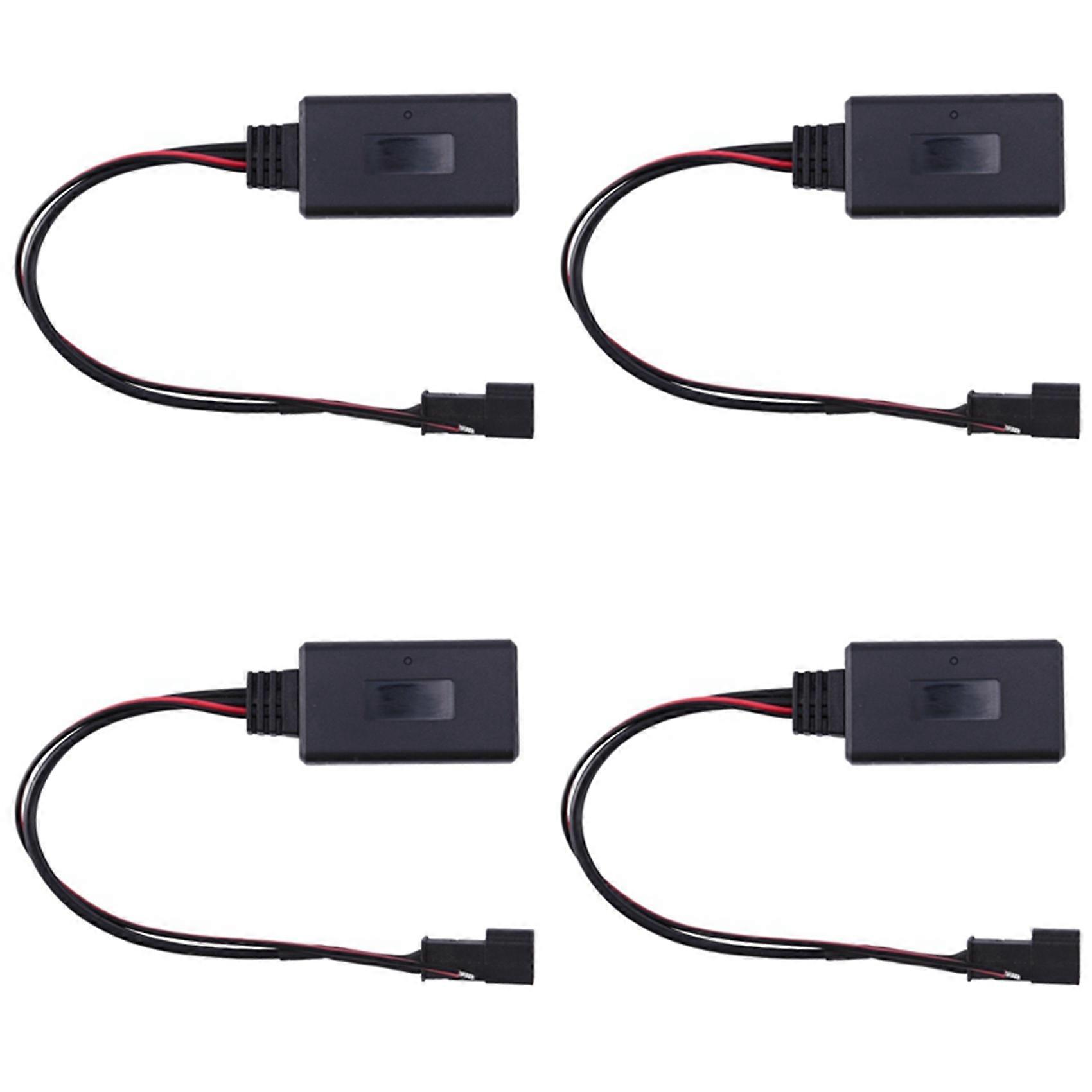 4X Car Bluetooth Module Aux-in Audio Compatible with BMW E39 E46 E38 E53 16:9 Navigation Aux-in Bluetooth Wire Adapter