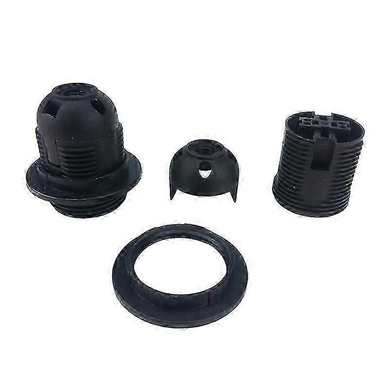 Small Screw E27 Light Bulb Lamp Holder Pendant Socket Lampshade Ring