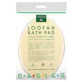 4 x Earth Therapeutics, Loofah Bath Pad, 1 Pad