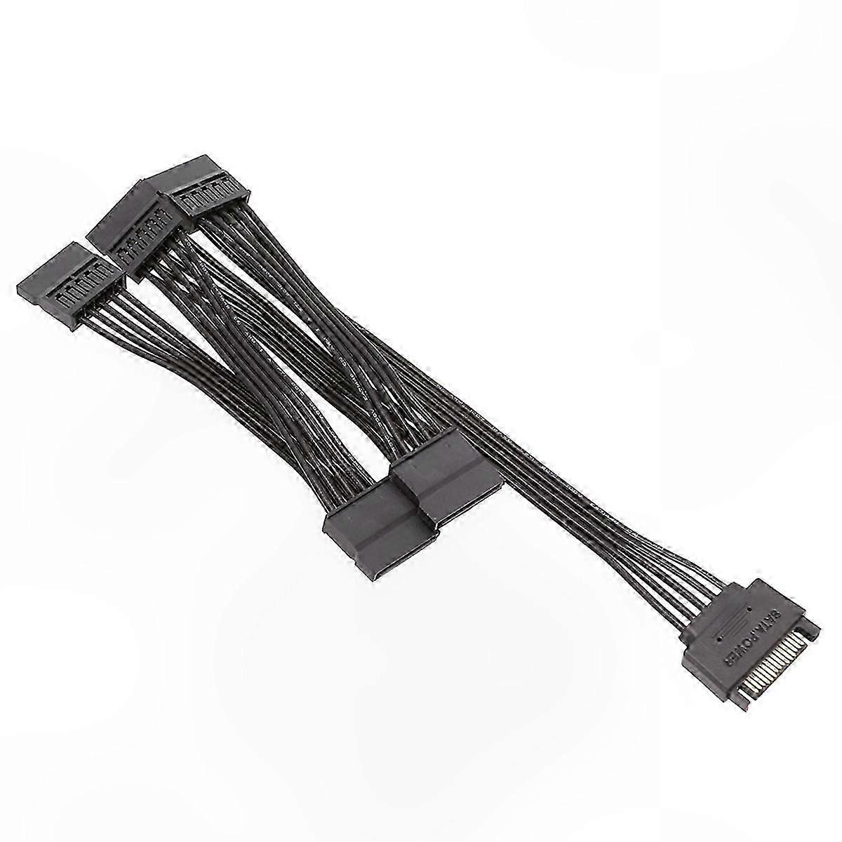 15-Pin SATA Power Extension Cable for Enhanced Connectivity