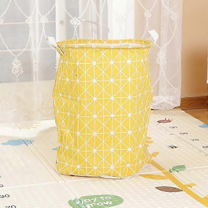 Large Round Folding Laundry Basket