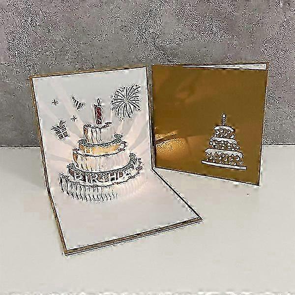 3D Pop-Up LED Birthday Card