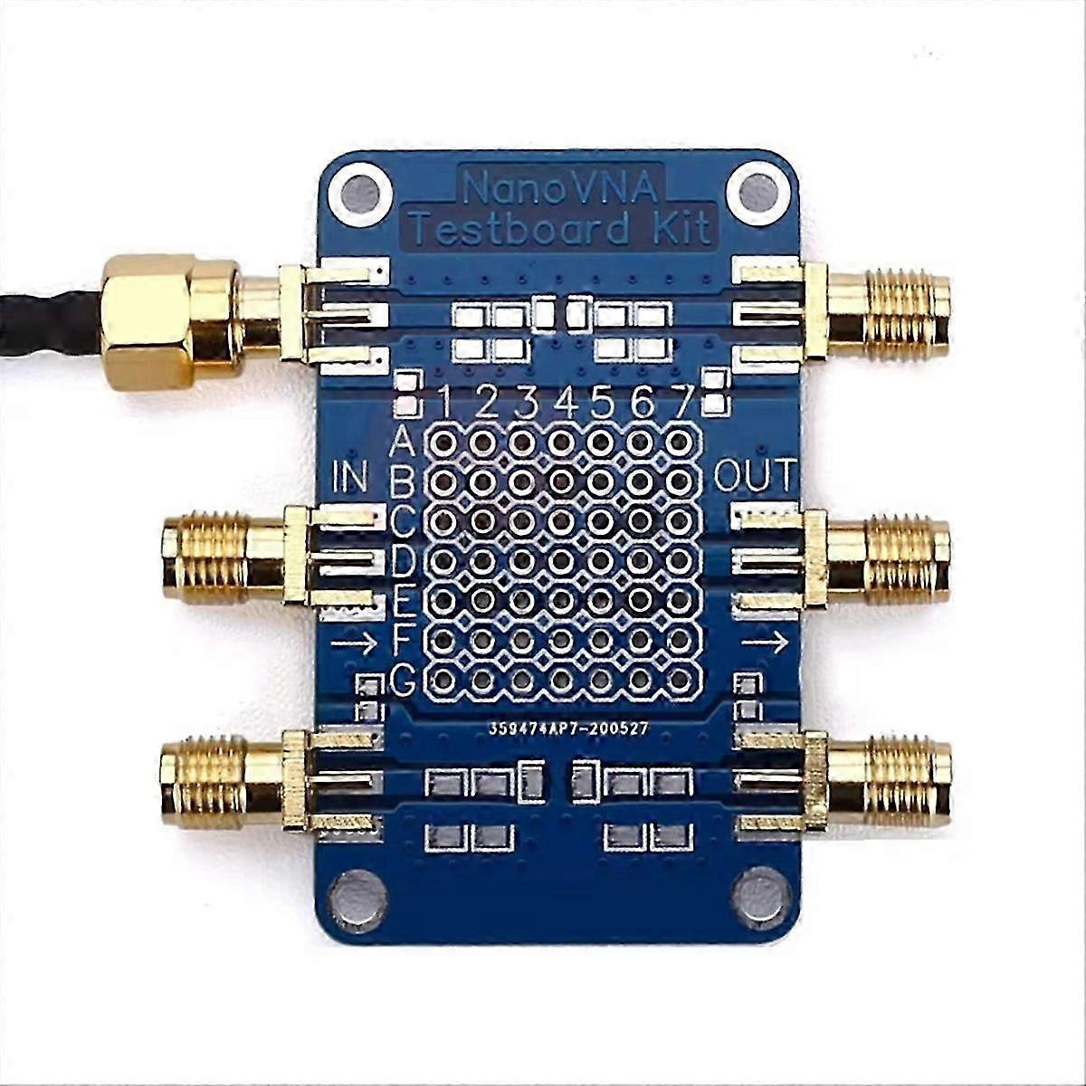For NanoVNA Testboard Kit Vector Network Analyzer Testing Board