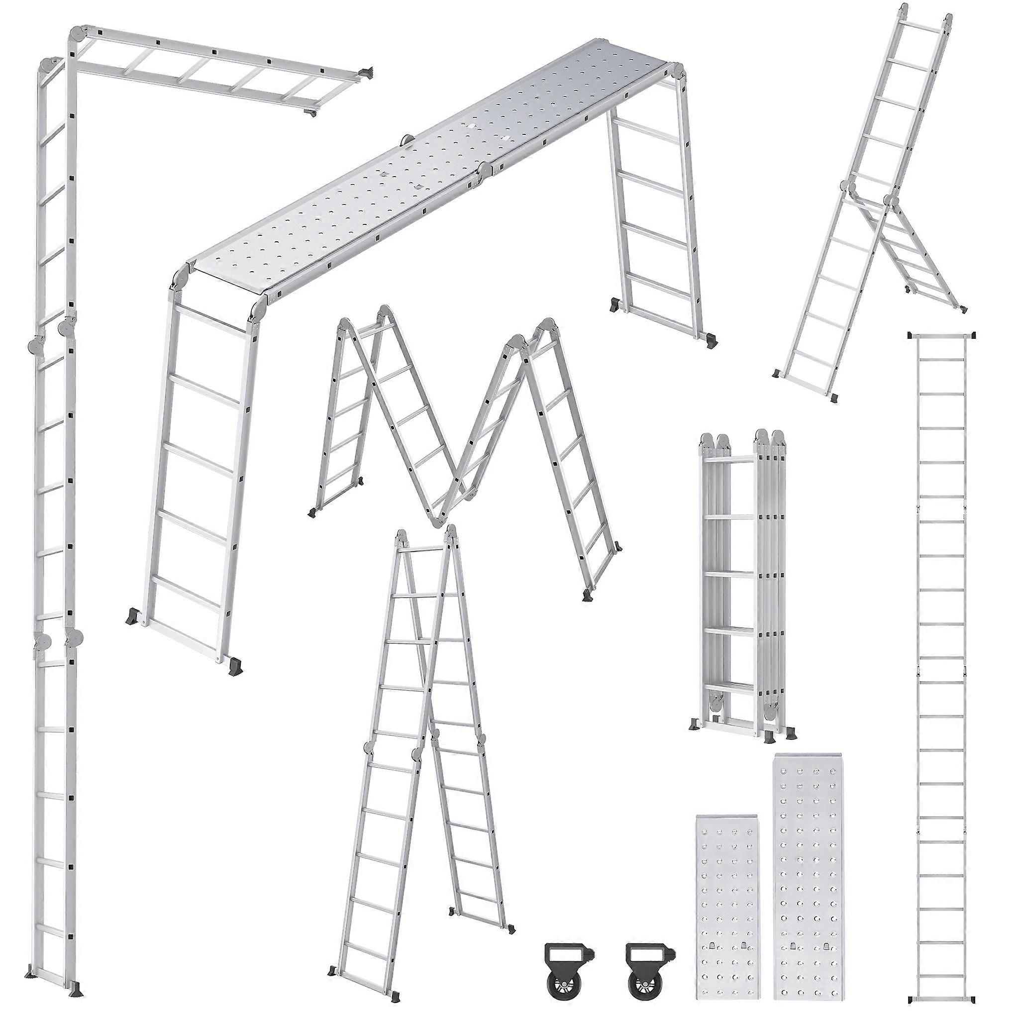 Vouwladder - Huishoudladder - Multiladder - Trapladder - Werkplatform