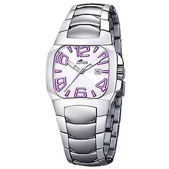 R. lotus code ms ac e.bla Watch for Women Analog Quartz with Stainless Steel Bracelet 15505/1