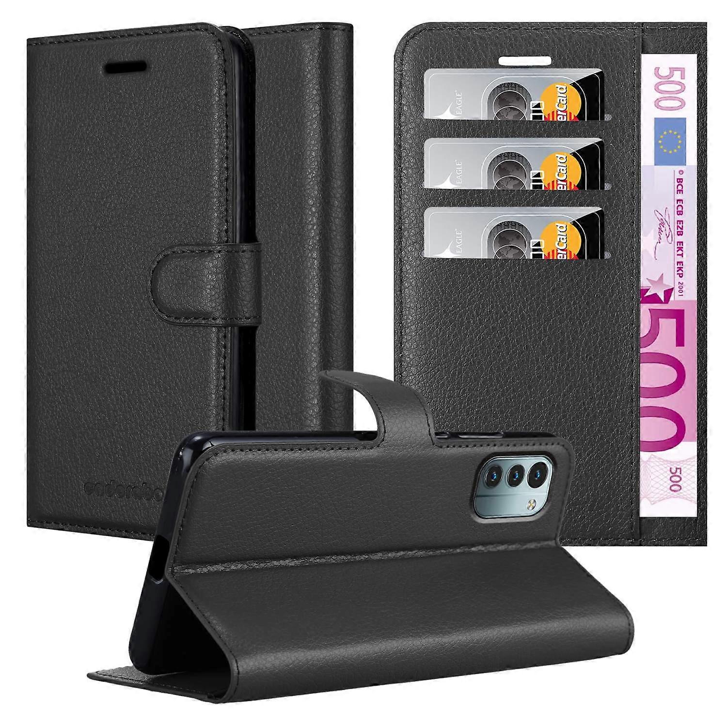 Case compatible with Nokia G11 / G21 - Protective case with card slots and stand function