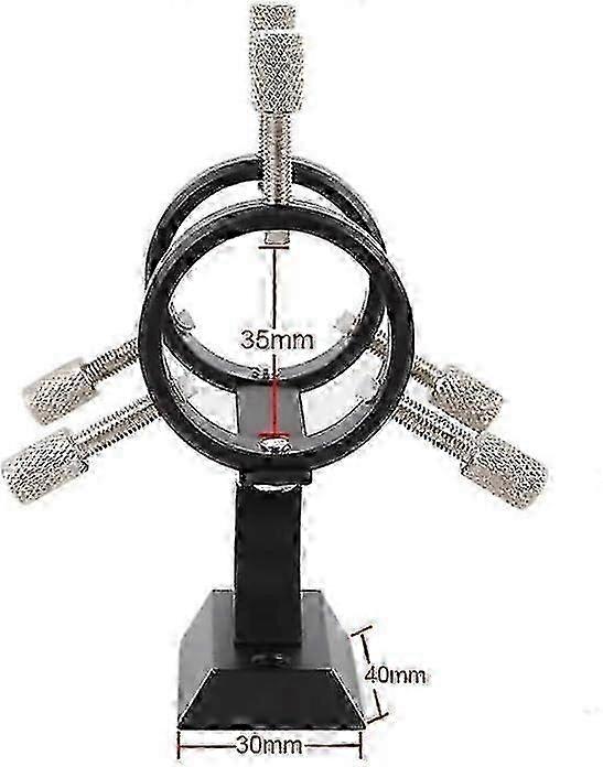 Adjustable Pointer Bracket Finder Scope Bracket 35mm Sight Base Astronomical Telescope Accessories(Black) 2025