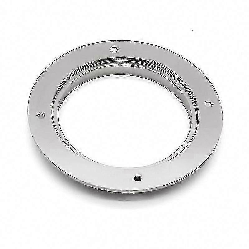 Metal Bayonet Mount Ring Silver